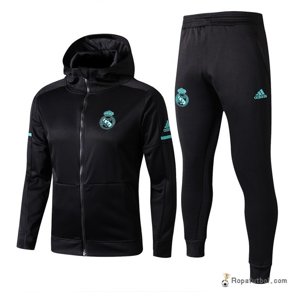 Chandal Real Madrid 2017/18 Negro Marino Verde